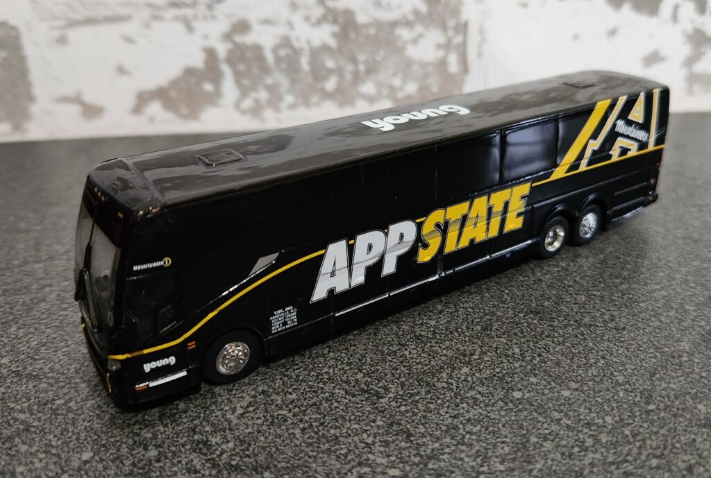 Appalachian State Team Bus Replica