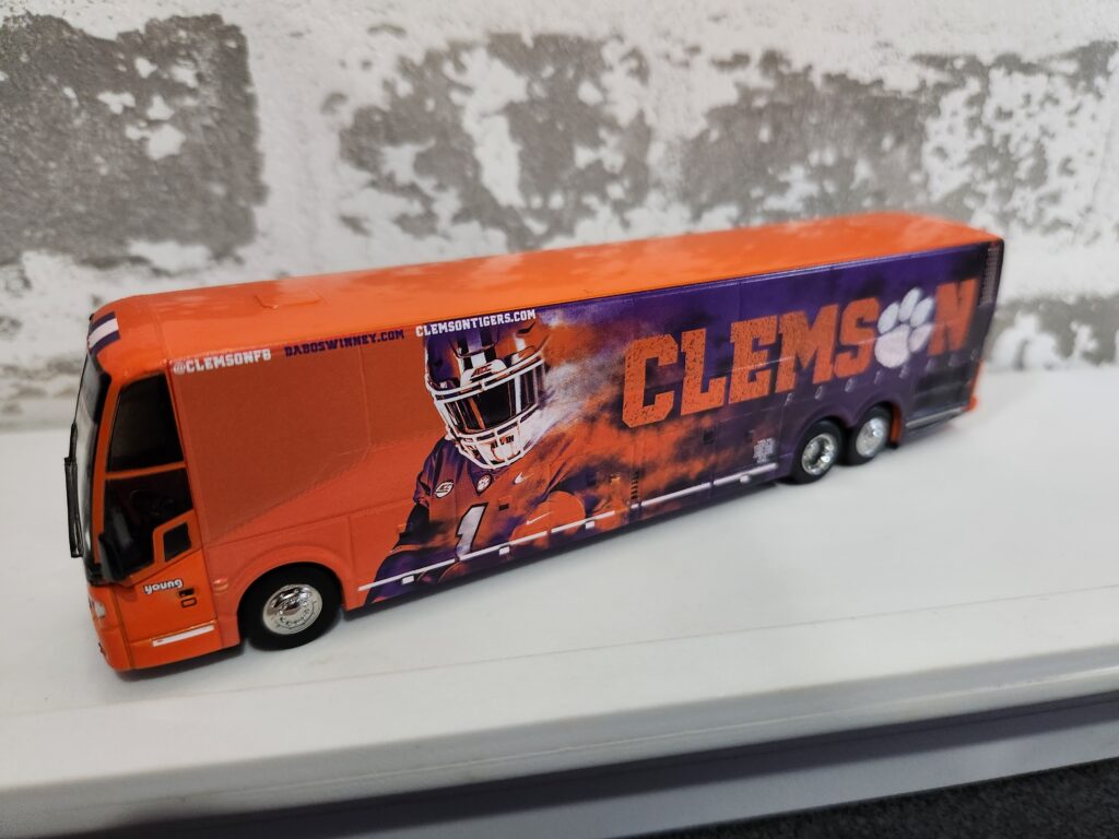 Clemson Team Bus Replica